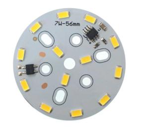 China White Soldermask Aluminum PCB Board 1.0W Thermal Conductivity Metal Core 1.6mm Thickness wholesale
