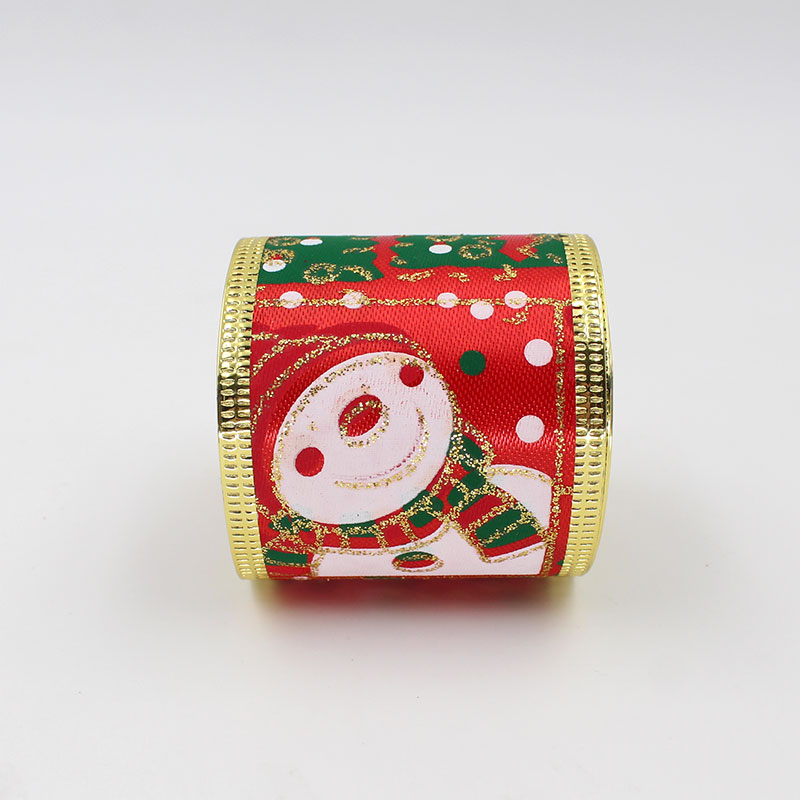 cheap christmas wired ribbon tree decorative ribbon roll