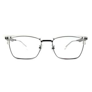 China FP2649 Square Acetate And Metal Eyewear , Business Full Rim Eyeglasses wholesale