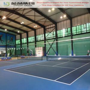 China Prefab Large Space Commercial Sport Hall Warehouse Steel Structure Building Workshop Plant Storage Warehouse Sandwich Panel wholesale