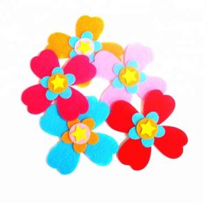 China Card Making Flower Die Cut Felt Party Wedding Wall Decoration Eco Friendly wholesale