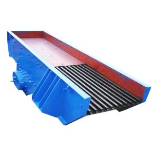 China Customizable Electricity Mining Vibrating Feeder With Dual Eccentric Shaft Exciter wholesale