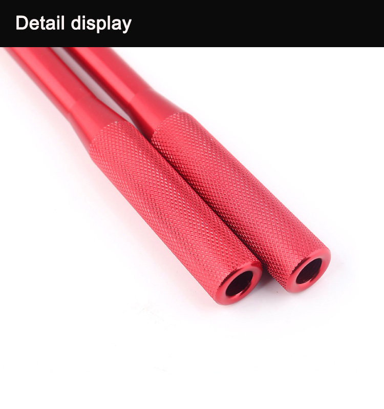 High Speed Jump Rope Steel Cable Adjustable Weighted Aluminum Handle