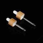 Wooden 18mm DIN18 Essential Oil Cosmetic Bamboo Dropper