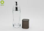 Lotion Packaging Essence Pump Glass Cosmetic Containers For Beauty Products