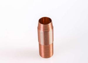 China Brass Anodized Aluminium Turned Parts Screw / Sleeve For Communication Headphone Parts wholesale
