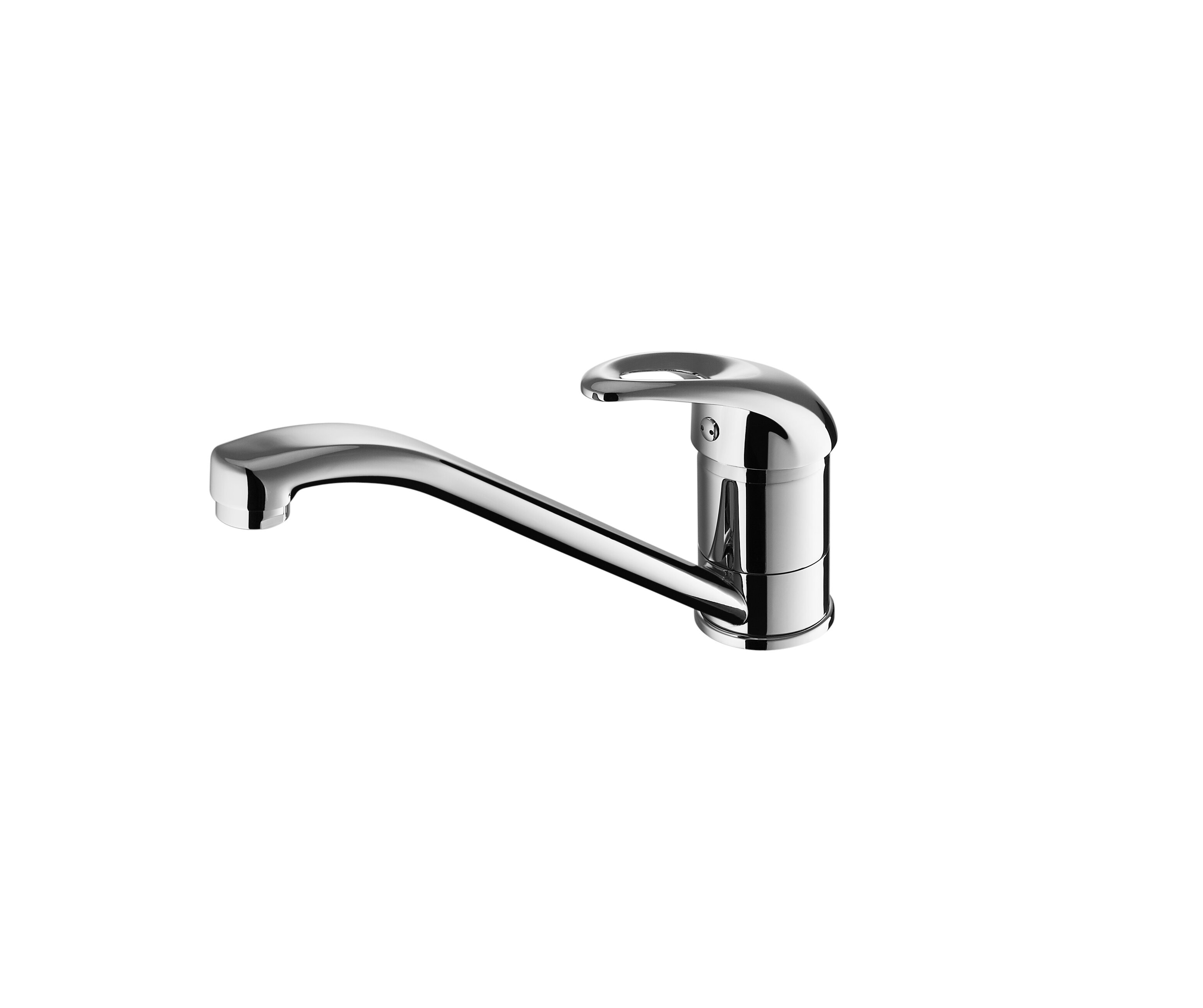 Brass Body Pivoting Spout 360 Degree Kitchen Tap Chrome Plated non rusting