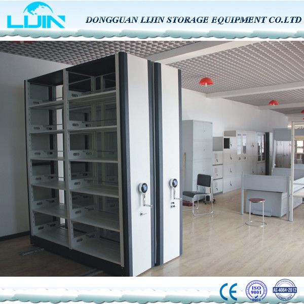 Safety High Efficiency Movable Filing Cabinet / Stainless Storage Rack CE Certified