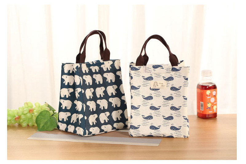 ISO Leakproof Polyester Insulated Lunch Cooler Bags