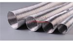0.08-0.2 Mm Thickness Semi Rigid Aluminium Ducting , Fire Resistant HVAC Air