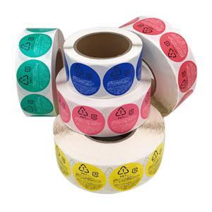 China PE Printing Private Tamper Seal Label For Skin Care Lipstick wholesale