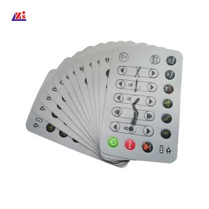 China PET Overlay 0.2mm Flat Key Membrane Switch Panel wholesale