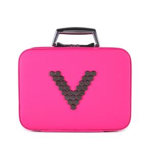 China Korean Style Square PU H16Cm Cosmetics Storage Box wholesale