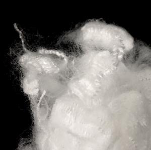 China Raw White Color Polypropylene Fiber , 3D×51mm Polypropylene Staple Fibre wholesale