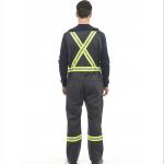 Arc Flash Flame Resistant Workwear 100% Cotton Industrial Fire Retardant Bib