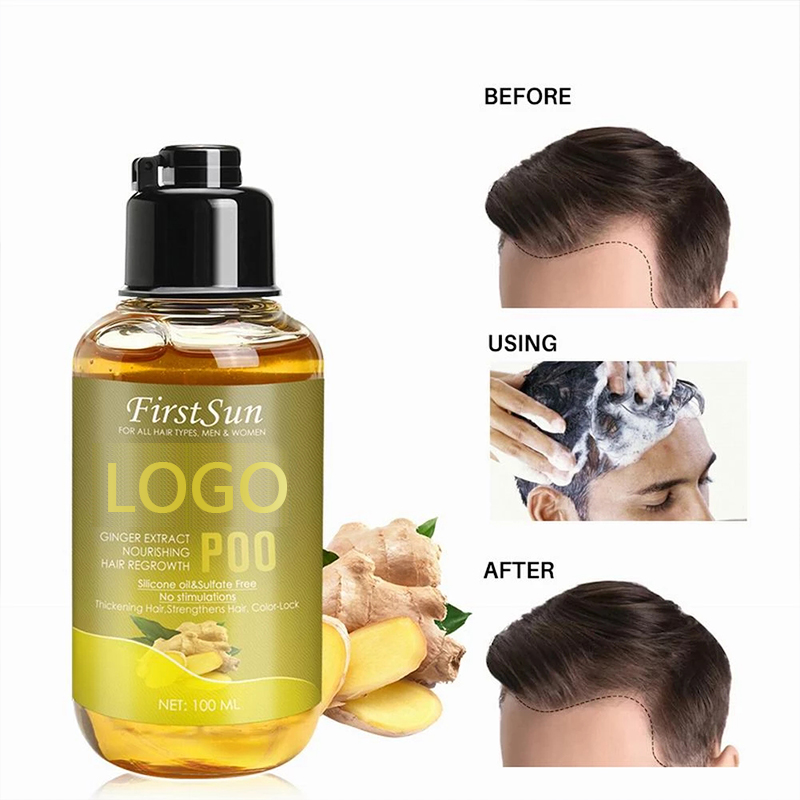 Color Protection Organic Hair Shampoo Gel Form For Hair Loss And Growth Maintenance