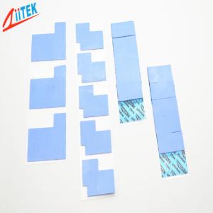 China Thermal Gap Filler TIF100-30-05U 3.0 W/mK blue ultra soft natually tacky silicone gap pad -50 to 200℃ wholesale