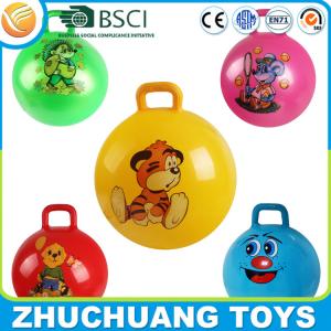China wholesale pvc spike kids play jumping hopper toy expandable balls wholesale