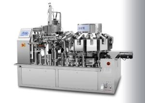 China 380V Rotary 1000g Food Filling Vacuum Sealing Machine wholesale