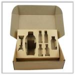 Recyled Kraft Paper Cardboard Mailer Box Packaging Black Printing