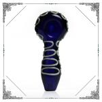 Hand Smoking Pipes Night Luminous Wires Spoon Glass Pocket Pipe