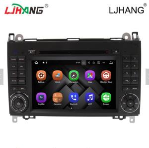 China 1024*600 Map Solution Mercedes Benz DVD Player 240 Dpi With Media Card wholesale