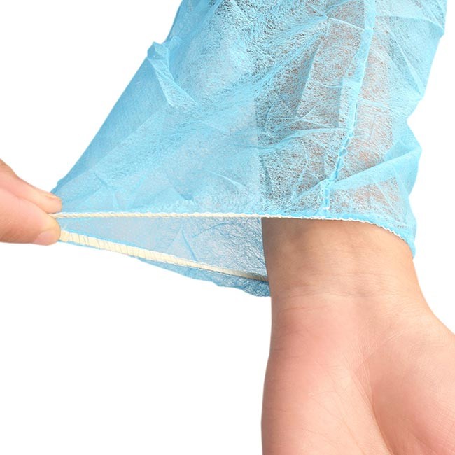 Disposable Hospital Gowns Breathable Apron Elastic Dust Proof Overalls