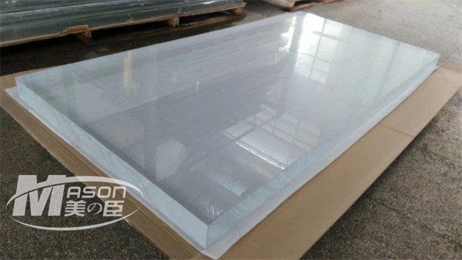 11300x2250mm Transparent 30-100mm Thick Acrylic Sheet For Aquarium Wall