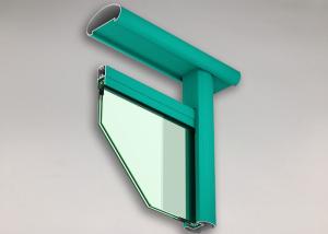 China Construction Buildings 6063 Aluminum Extruded Shapes , Custom Aluminum Extrusions wholesale