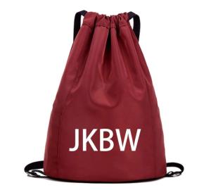China Promotional Small Drawstring Bags , Nylon Material String Gym Bag wholesale