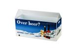 Customized UV printing Logo Wine Beer bottle display storage Acrylic Large Ice