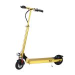 Yellow Commuter Folding Electric Scooter , 14.8kg Foldable Motorized Scooter