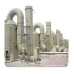 Building Material Shops 40mm Pump Out Fiberglass Desulfurization Tower Dust