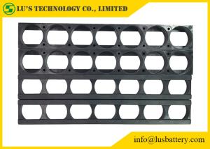 China Black Plastic Honeycomb 18650 Holder Hexagonal Cell 21700 Battery Spacer wholesale