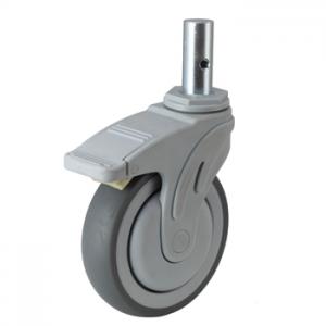 China round stem medical devices caster,hospital equipment caster wholesale