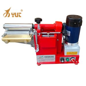 Leather Paper Gluing Machine Roller Yellow Strong Cold Glue Machine