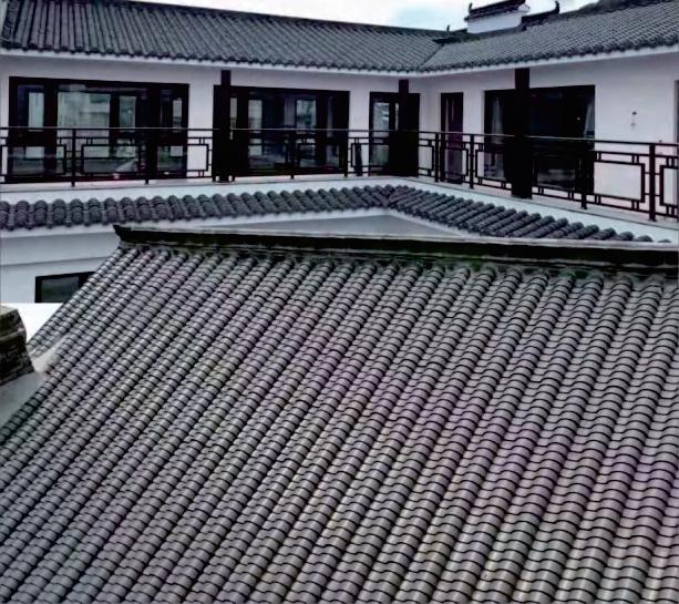 1100N Carrying Performance Double Roman Roof Tiles with High Durability Manufactured