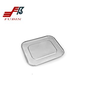 China Square Aluminium Foil Container Lid Heat Resistant Kitchen Use wholesale