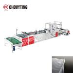 Plastic PE Zipper Bag Making Machine 80pcs/min Heating Sealing Hot Cutting