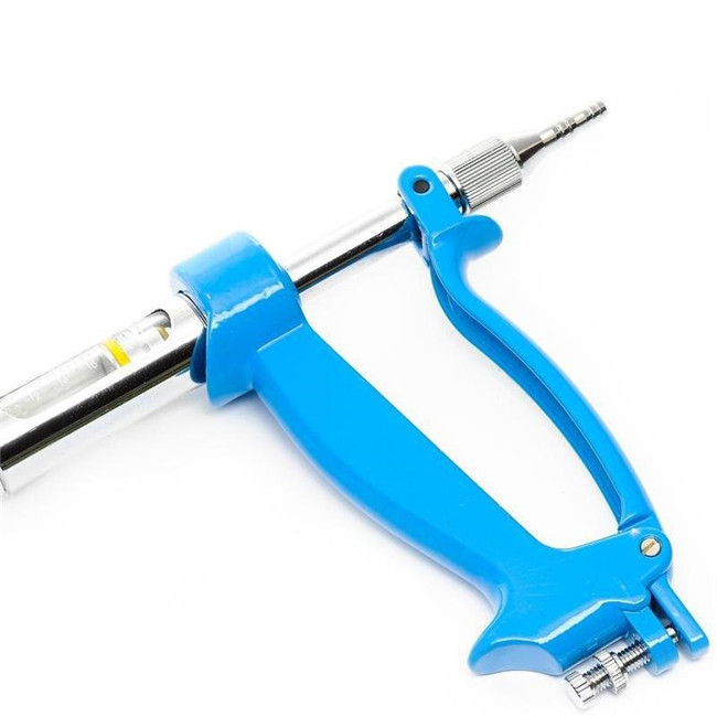 ISO9001 Automatic Injector Syringe Cow 10ml Solid Brass