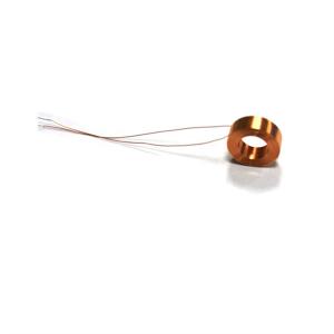China Round Flat Air Core Inductor Coil 220 Degree , Mini Copper Coil For Toy wholesale