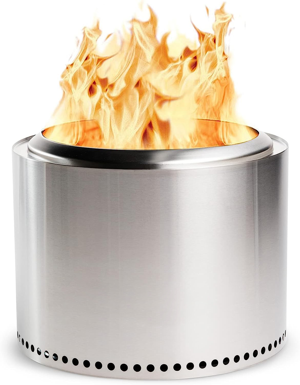 Customized Color Stainless Steel Portable Outdoor Camping Fire Pit Wood Burning Fireplace