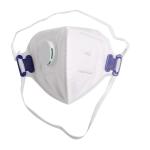 Non Woven Fabric Kn95 Disposable Breathing Mask Headwear White CE / FDA