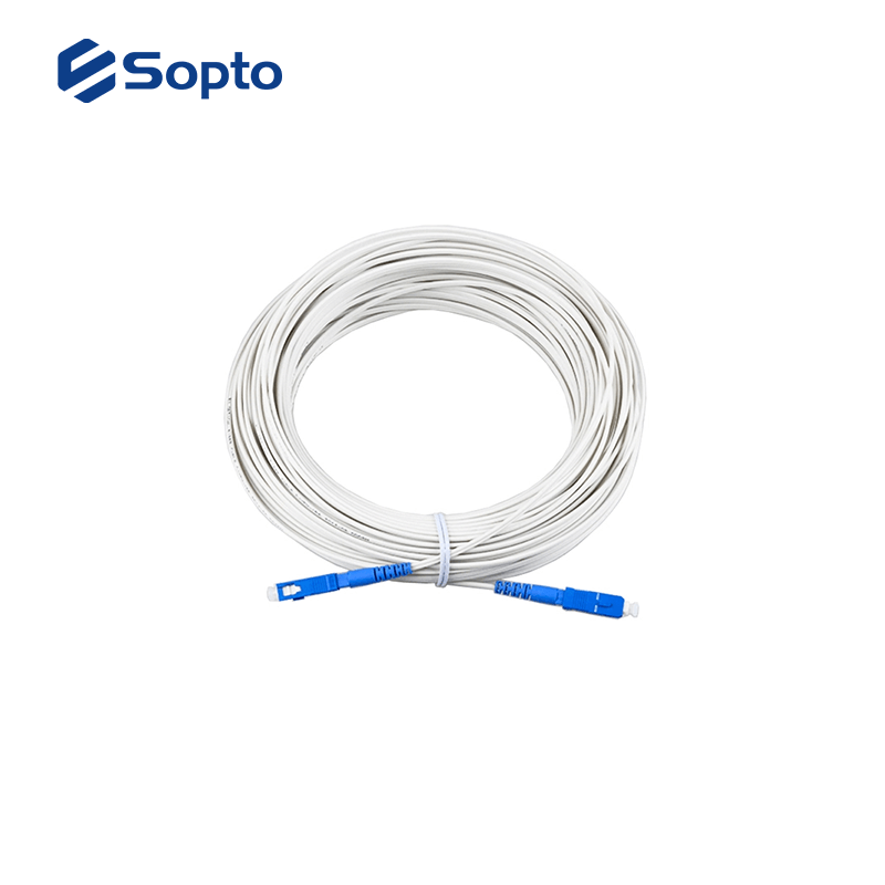 Compact Size Fiber Optic Patch Cords Single Mode Simplex SC To SC SM 10M