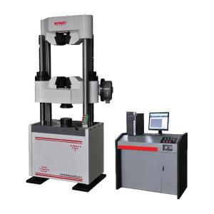 China Computerized Hydraulic Universal Testing Machine Worm Gear Drive 600 KN Capacity on sale