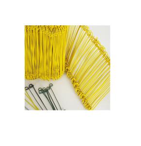China 17GA Vinyl Coated Double Loop Wire Ties on sale