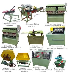 China bamboo toothpick making machine, toothpick production line wholesale