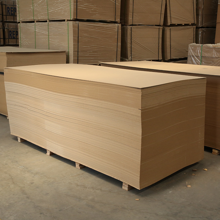 Manufacturer 3mm 4 mm 16mm Pre Laminated Mdf Board Mdf Plywood Laminated Board 18mm