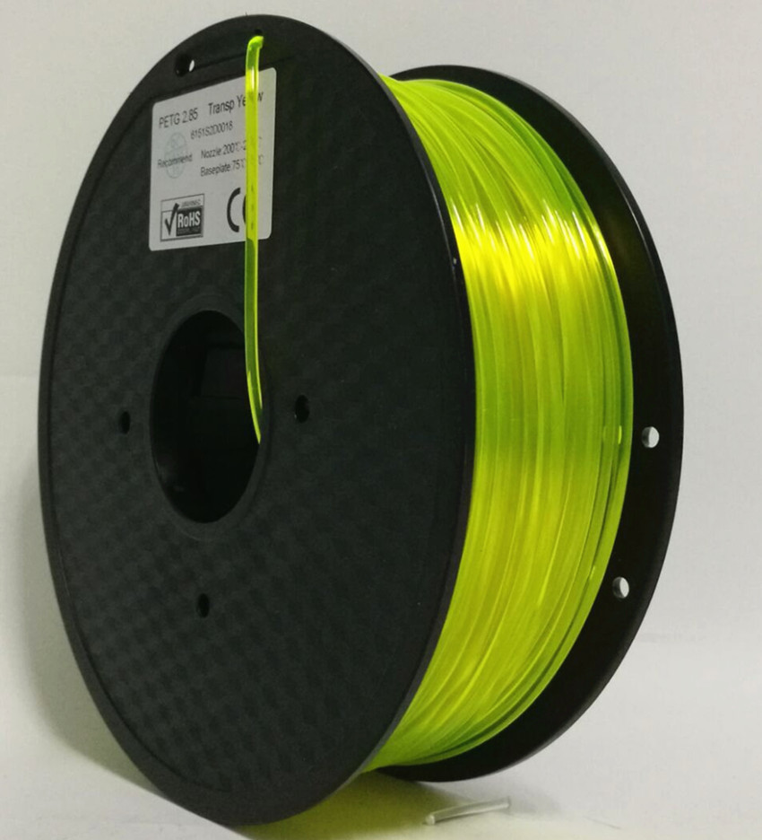 1.75mm 3mm PETG 3D Printer Filament Low Shrinkage 1KG 5KG For 3D Printing