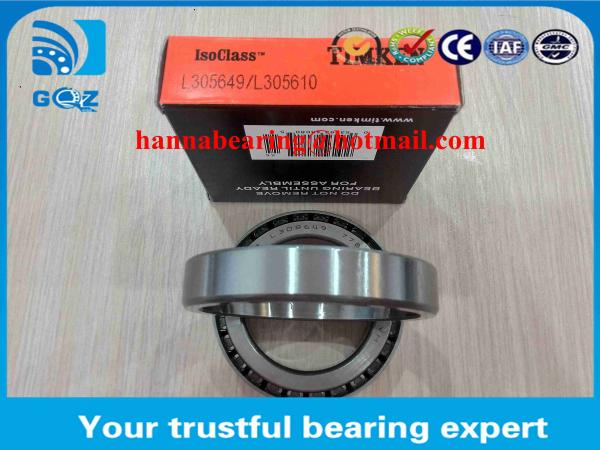 L305613 Low Friction GCr15 Steel Inch Tapered Roller Bearings 50.8x83.337x18